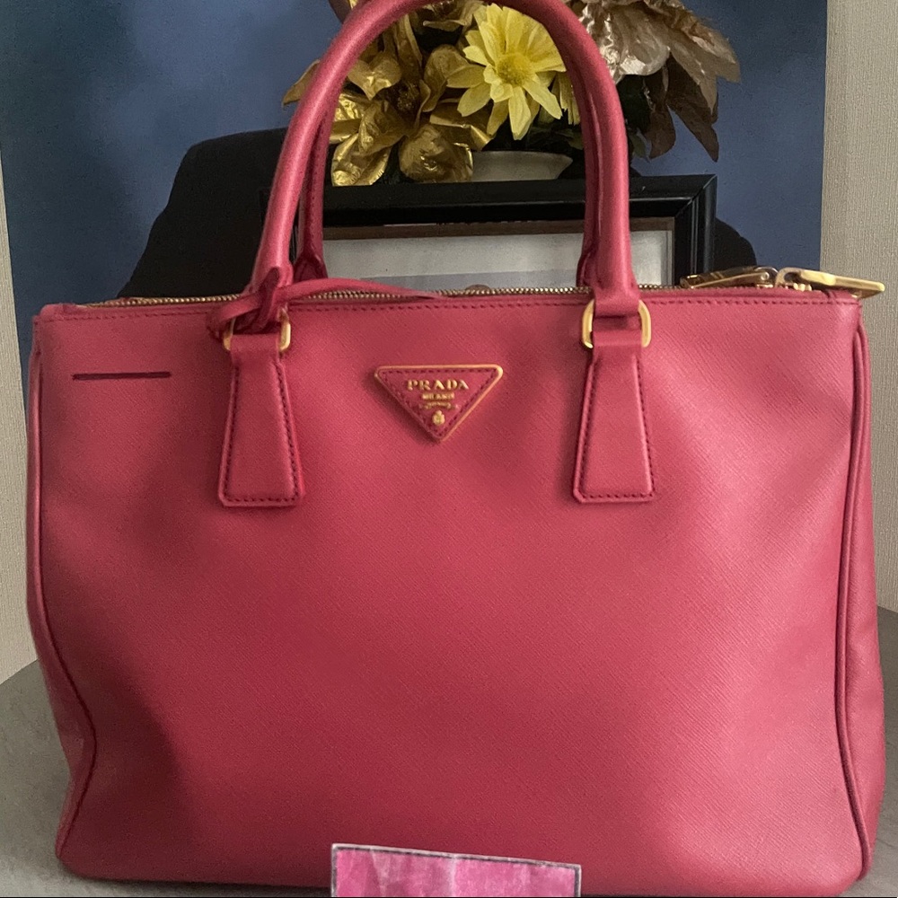 Authentic Prada Saffiano Leather with Strap